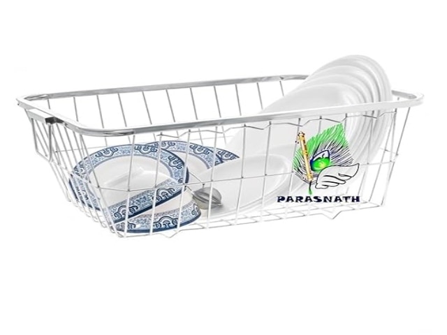 PARASNATH Heavy Stainless Steel Small Dish Drainer