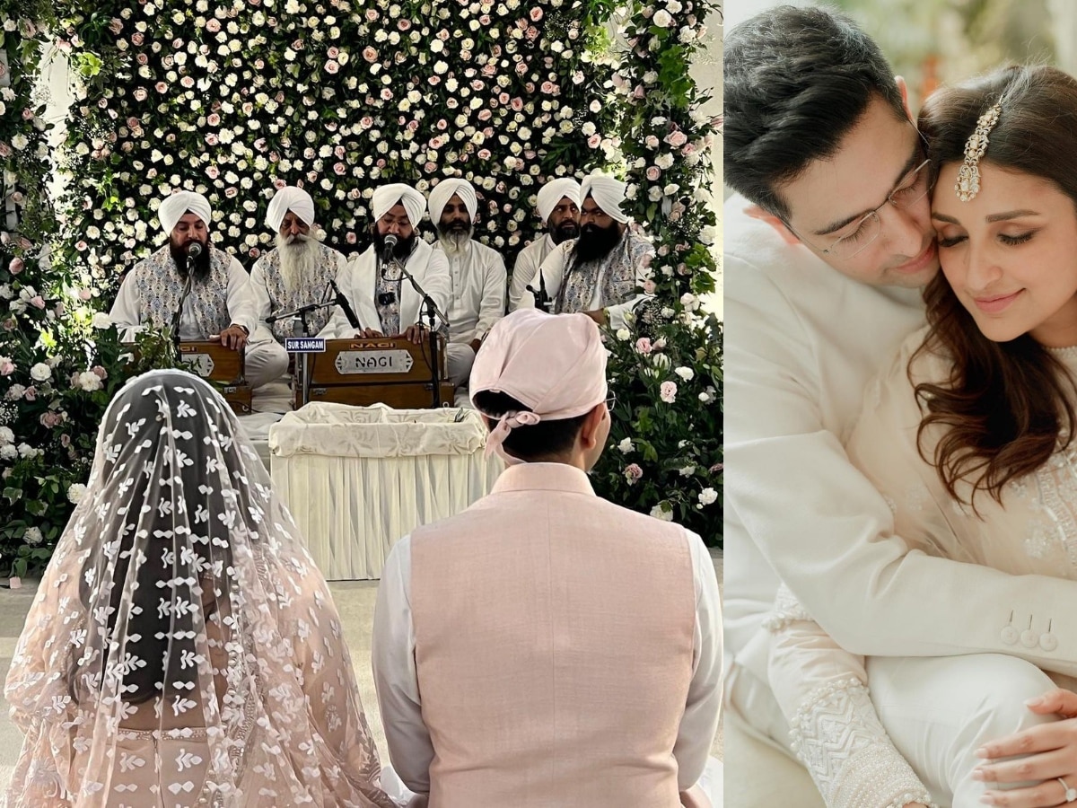 Parineeti Chopra Raghav Chadha Engagement Inside Photos