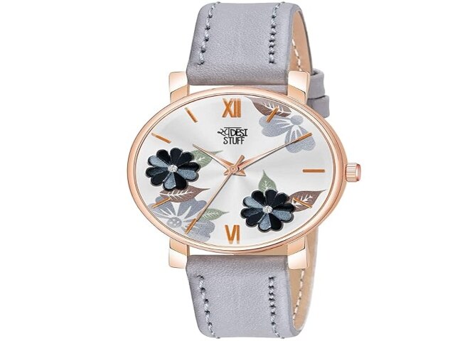 SWADESI STUFF Multi Color Flower Analog Watch