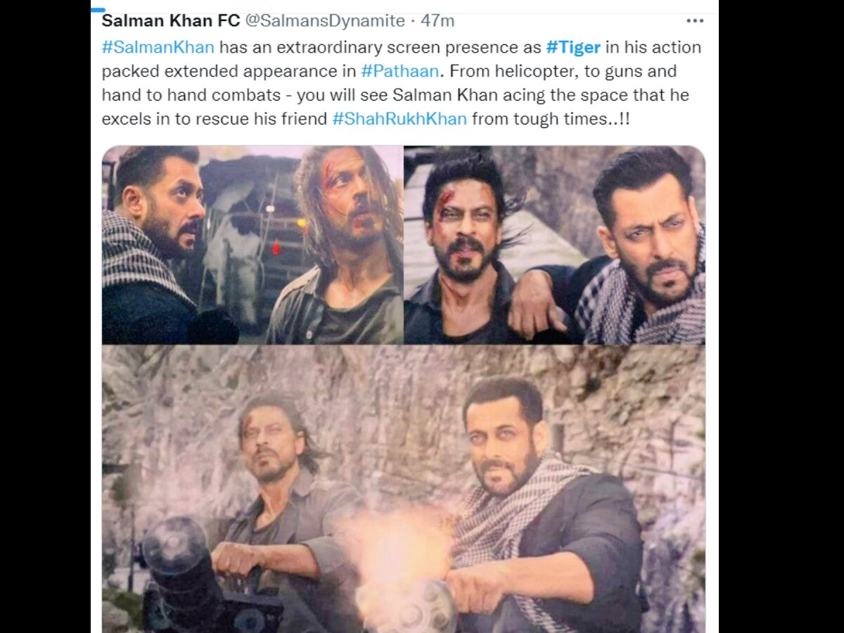 Salman Khan Cameo In Shah Rukh Khan Film Pathaan