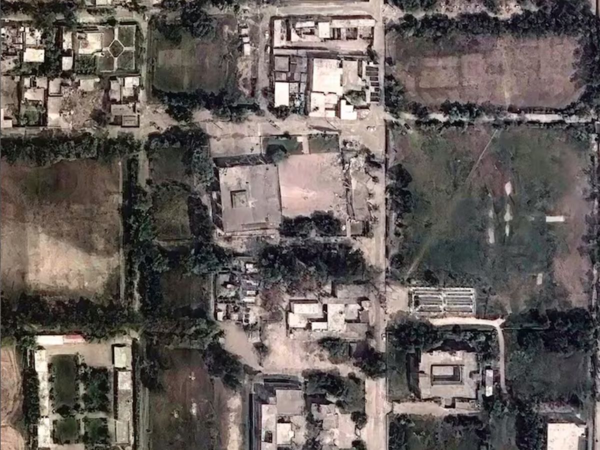 Satellite images of Operation Sindoor