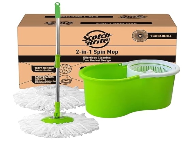 Scotch-Brite 2-in-1 Bucket Spin Mop