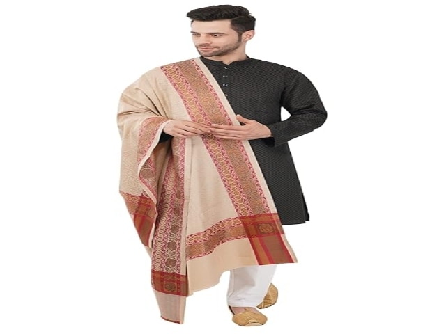 Sethssssss Men's Polywool Soft and Comfortable Shawl