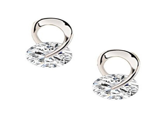 Shining Diva Crystal Stud Earrings