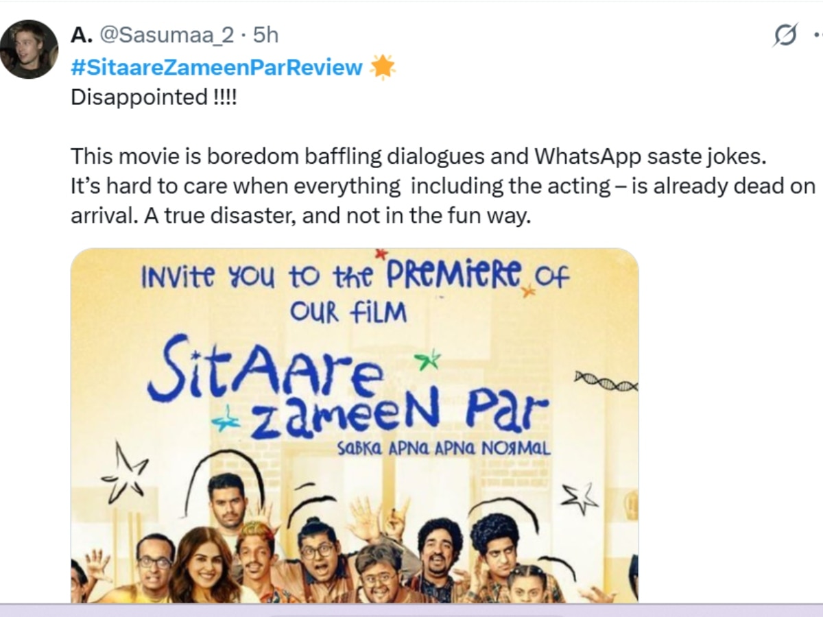 Sitaare Zameen Par twitter