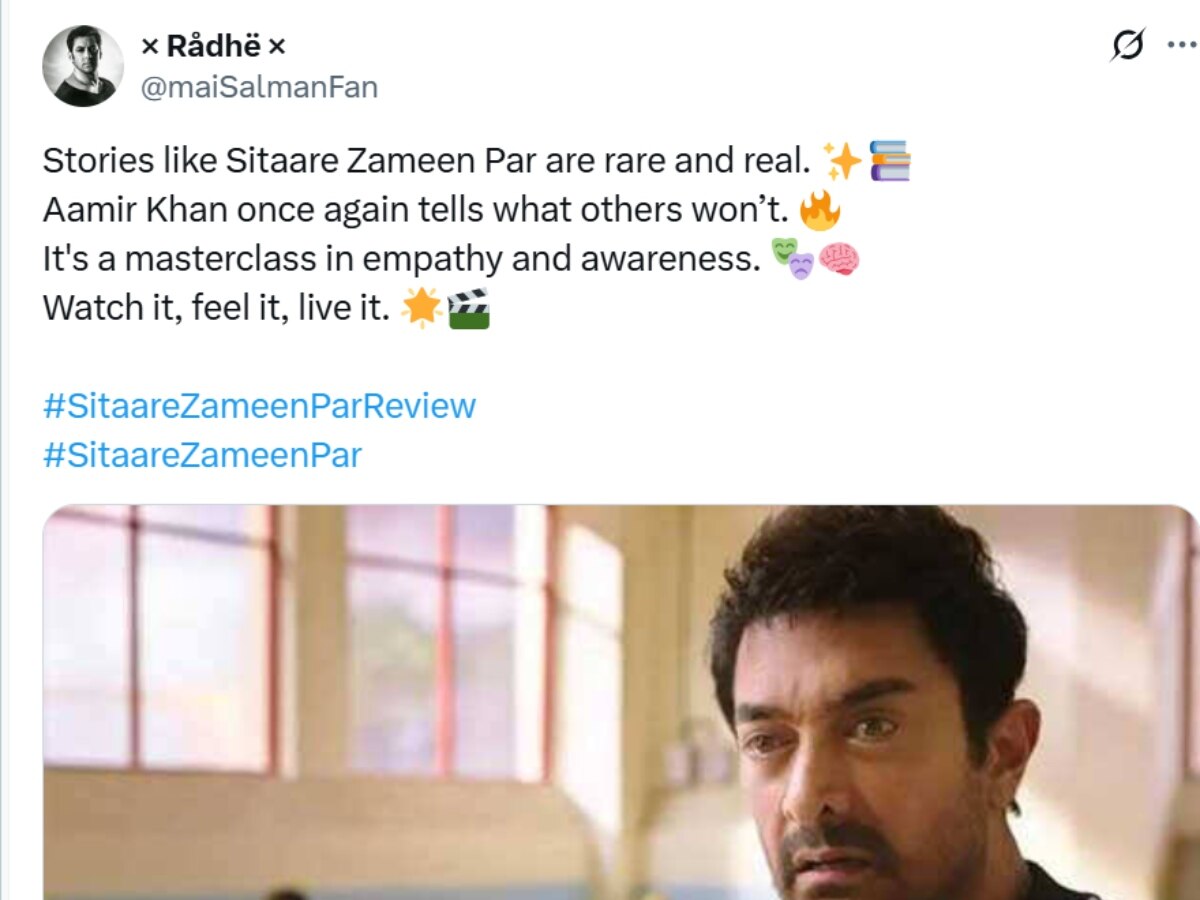 Sitaare Zameen Par twitter