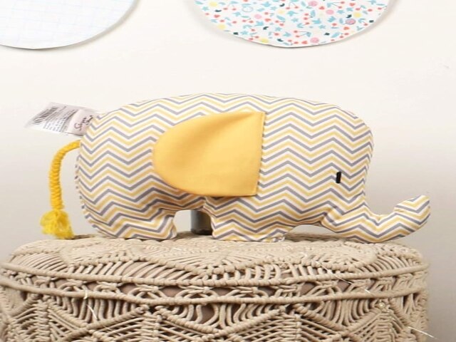 Sivya Polyester By Home Micro Filled Shape Cute Cushion