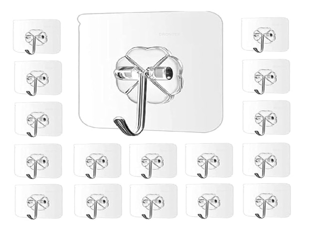 T TOPLINE Hanging Strong Self Adhesive Wall Hooks