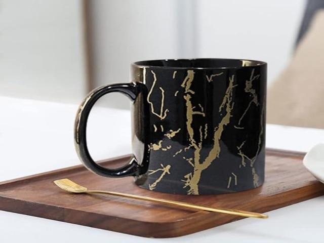 The Earth Store Black Coffee Mug