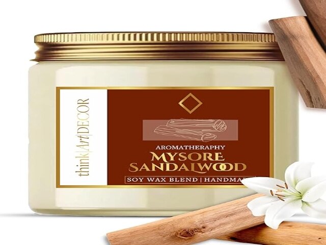 ThinkArtDecor Scented Soy Wax Candle