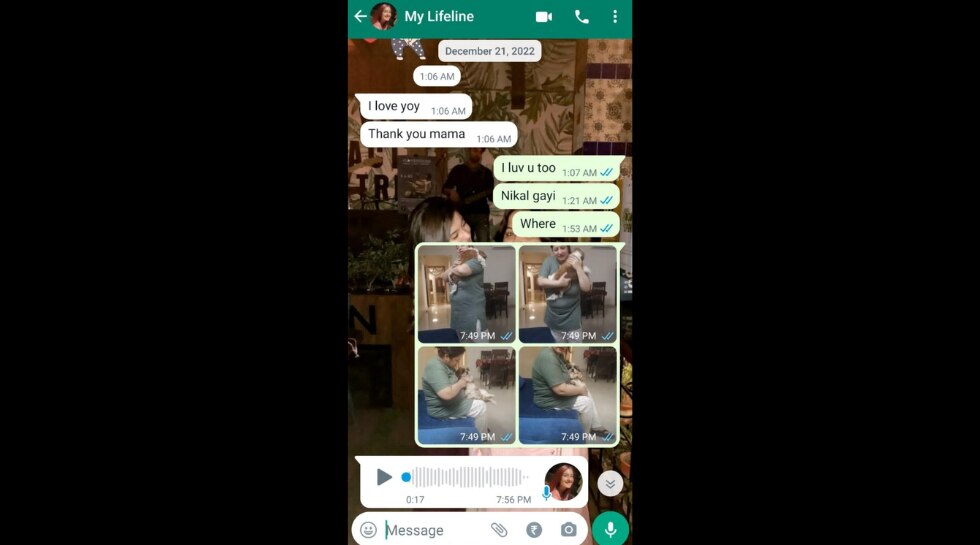 Tunisha Sharma VOICE NOTE