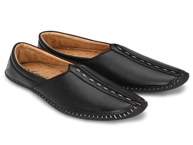 Vellinto mens Ethnic Shoes loafer flat