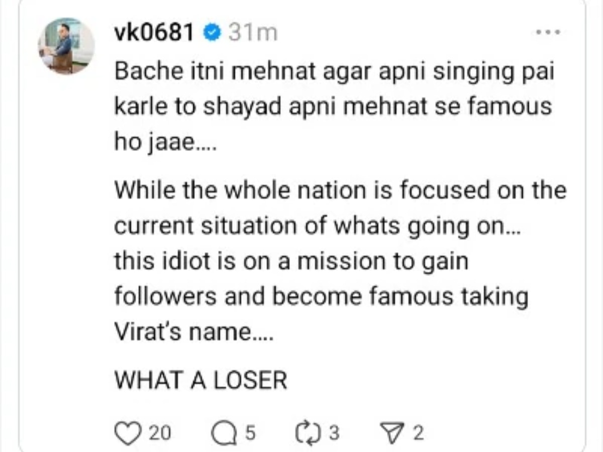 Vikas Kohli Post