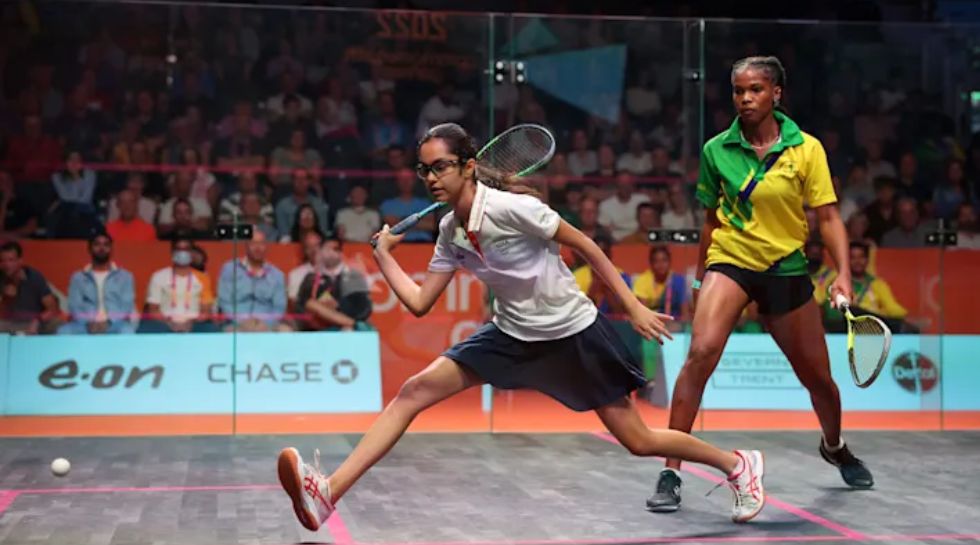 Anahat Singh Indian Squash Player