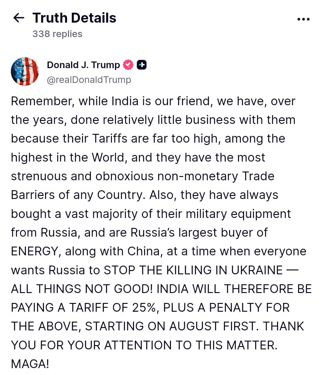 donald trump tariff