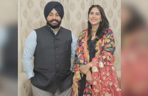 Harjot Bains and IPS Jyoti Yadav