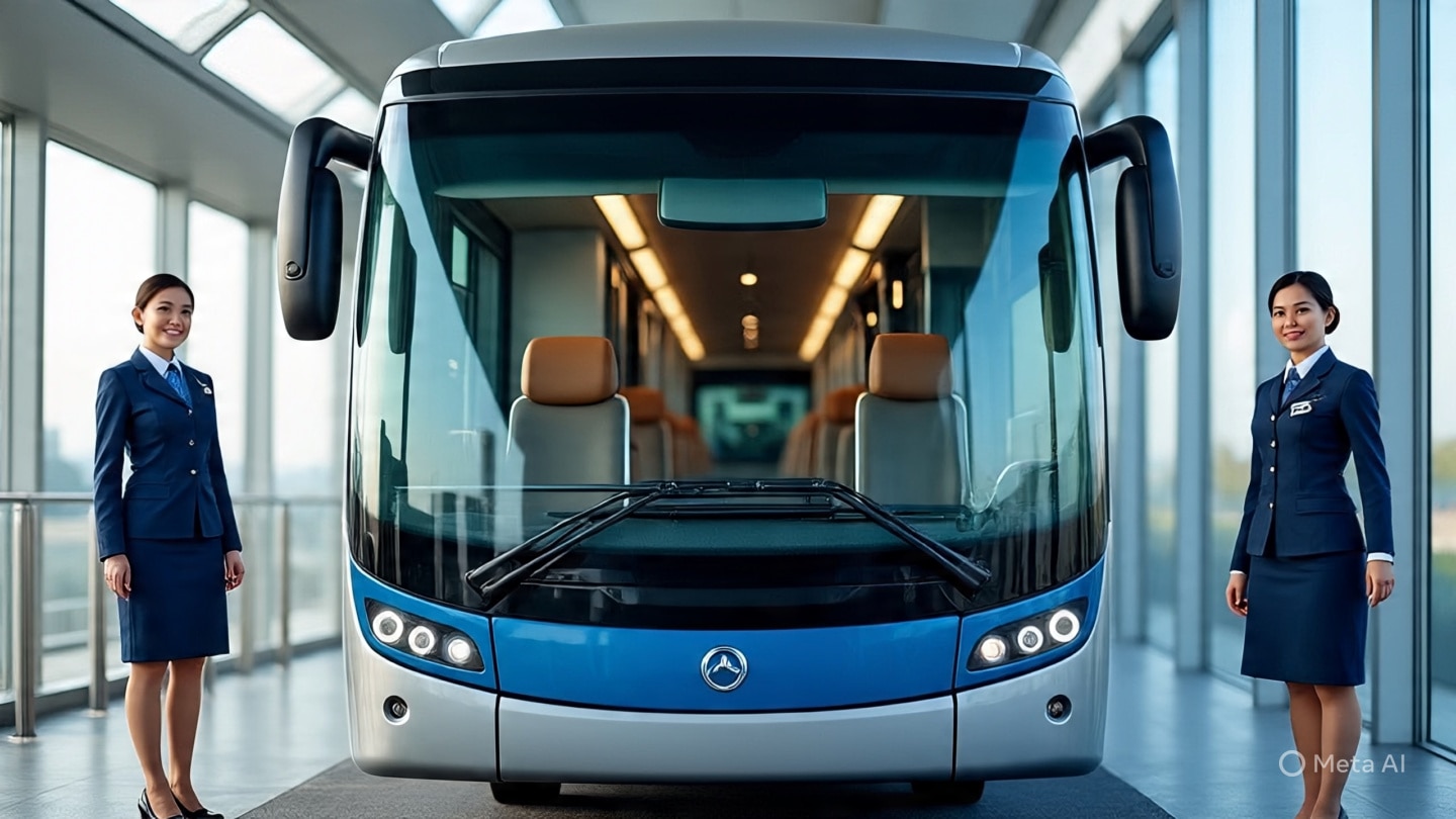 Nitin Gadkari on Electric bus