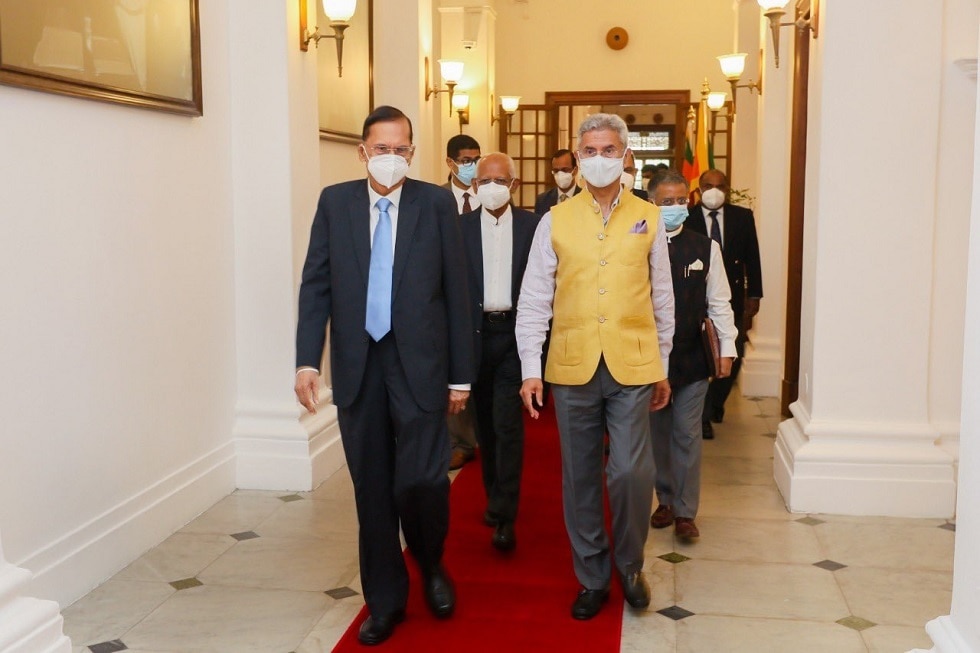 श्रीलंका दौरे पर विदेश मंत्री एस जयशंकर.