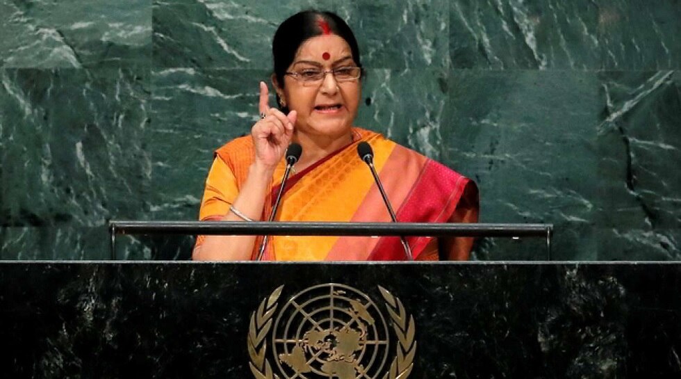 Sushma Swaraj in United Nation.