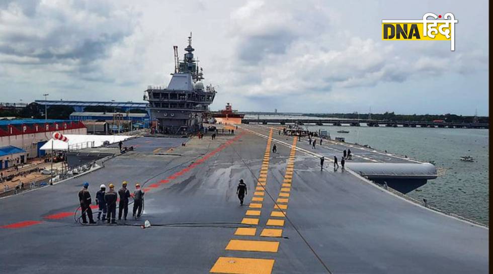 INS VIkrant Deck