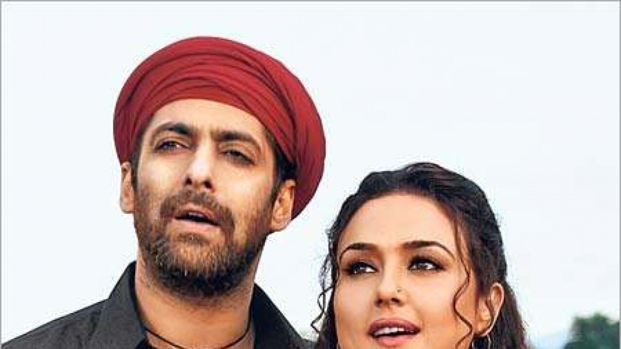 Salman's look swept me off my feet: Preity