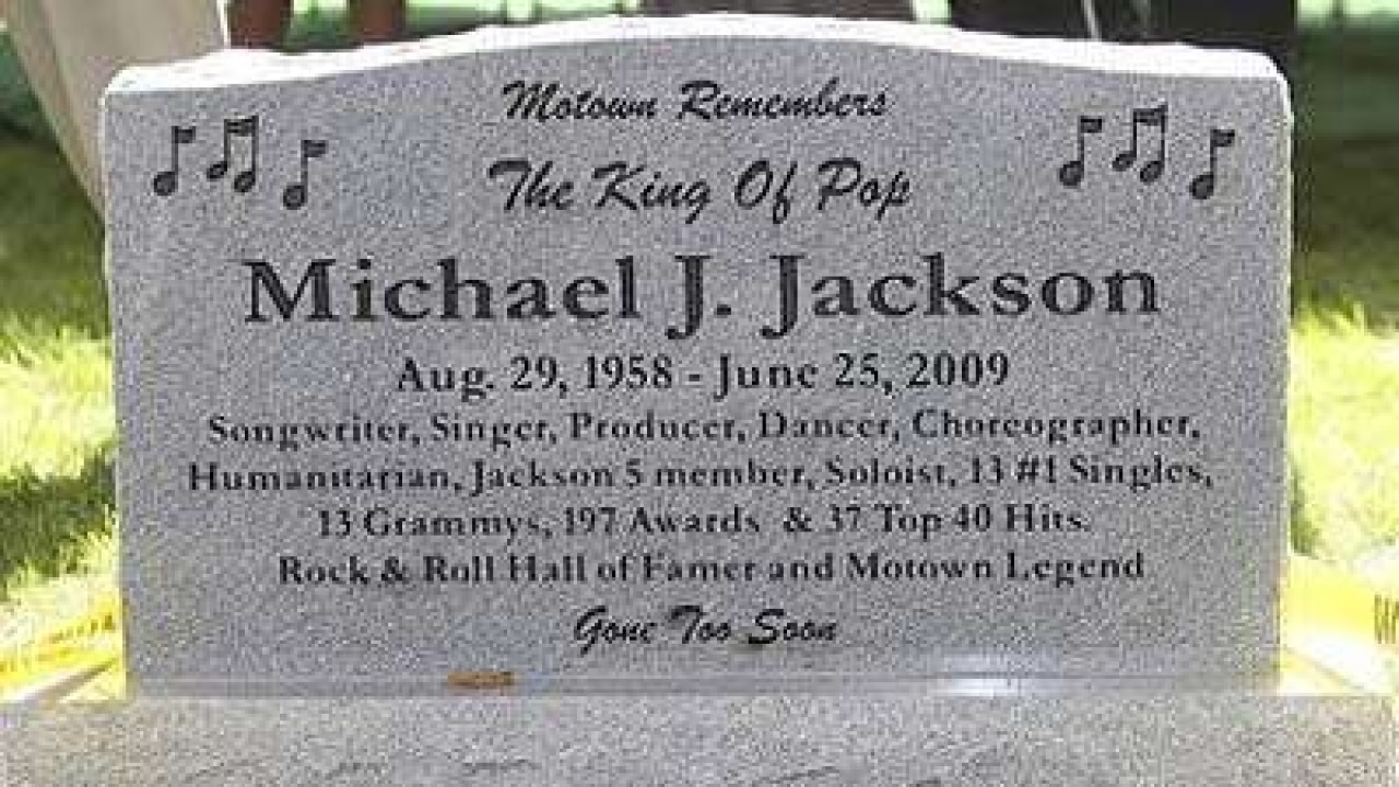 Michael Jackson Gravesite