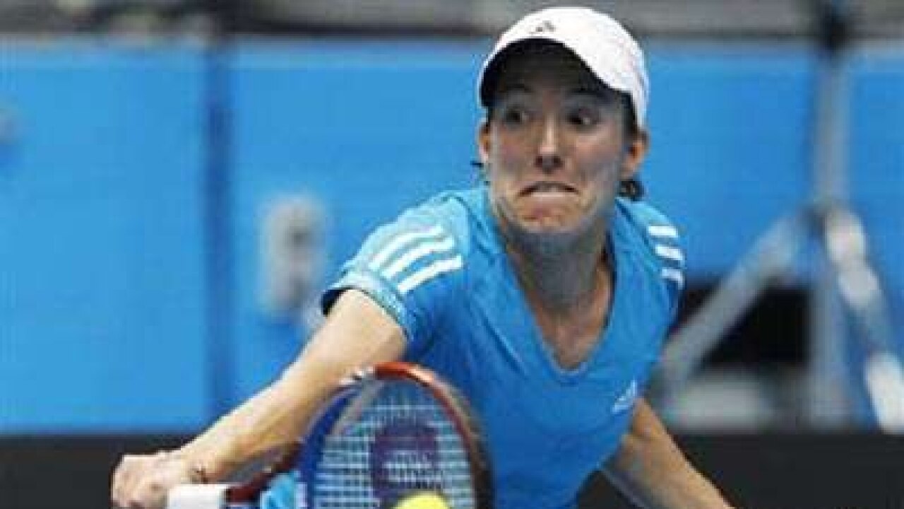 Justine Henin shocked in Madrid first round, Maria Sharapova exits