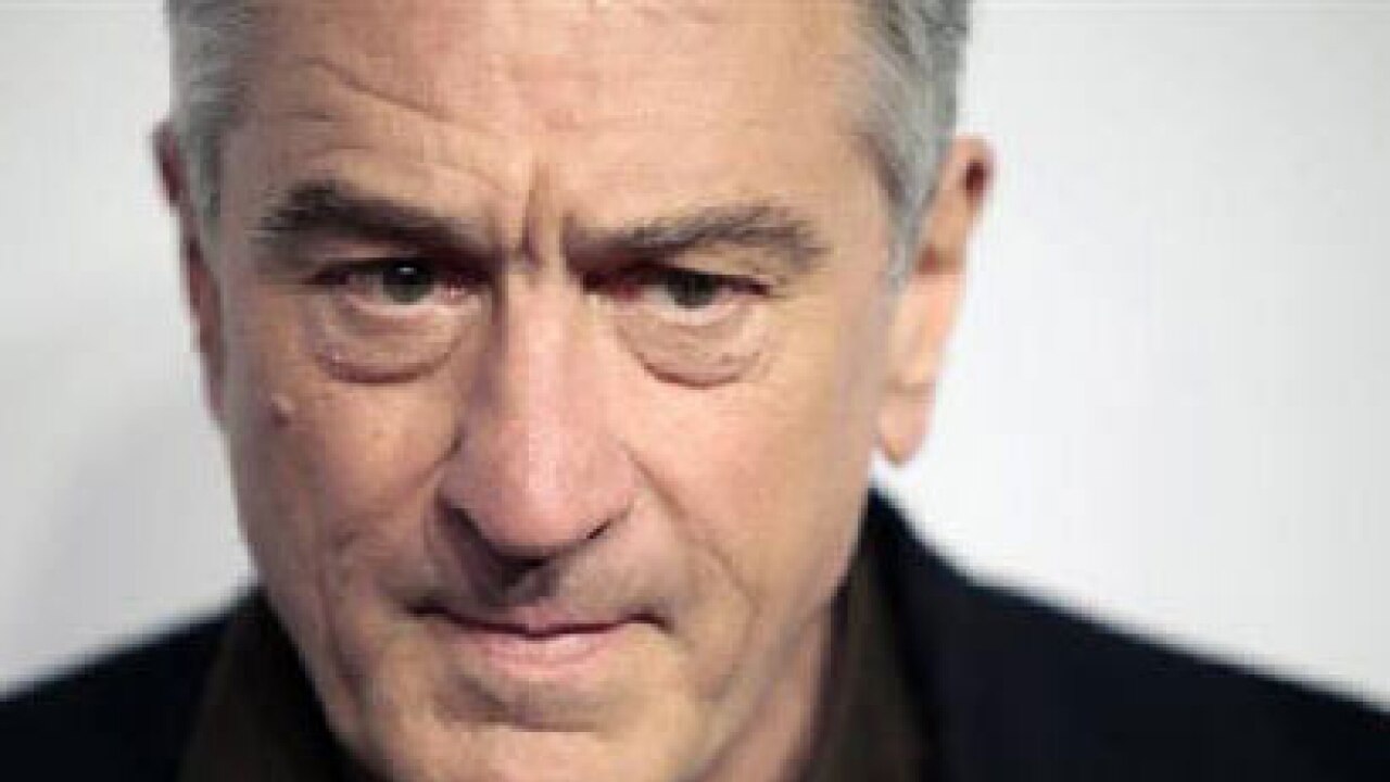 Robert De Niro tops 'most onscreen deaths' list