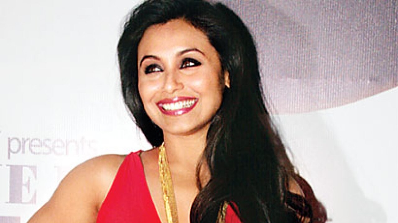 I have nothing to hide: Rani Mukerji