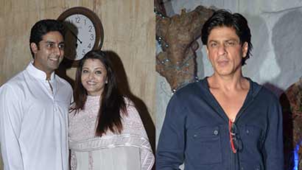 Shah Rukh Khan Meets Bachchans' Beti B