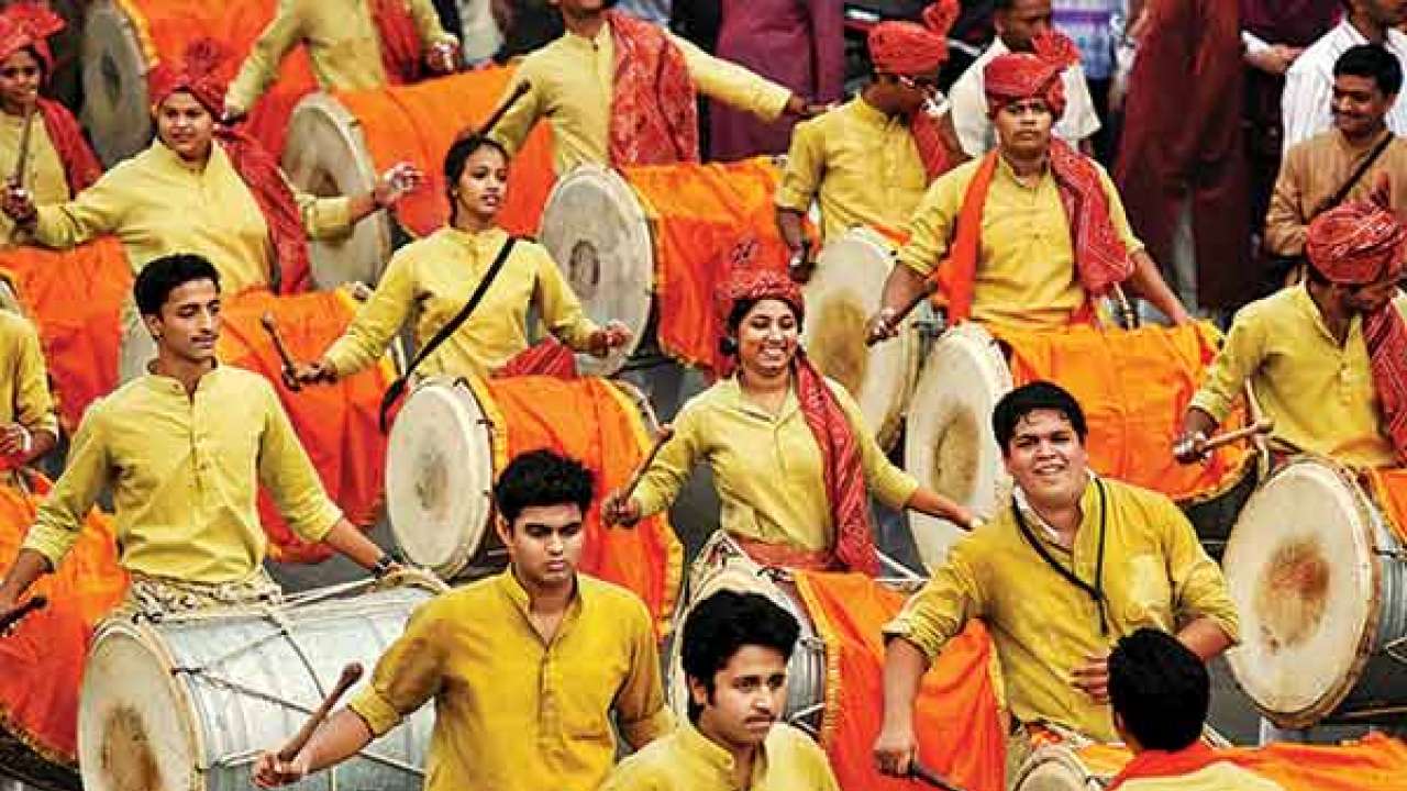 Mumbai's 'maha' Gudi Padwa celebration