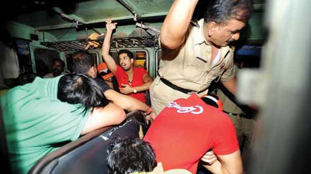 Pictures: Police bust rave party at Juhu | Latest News 