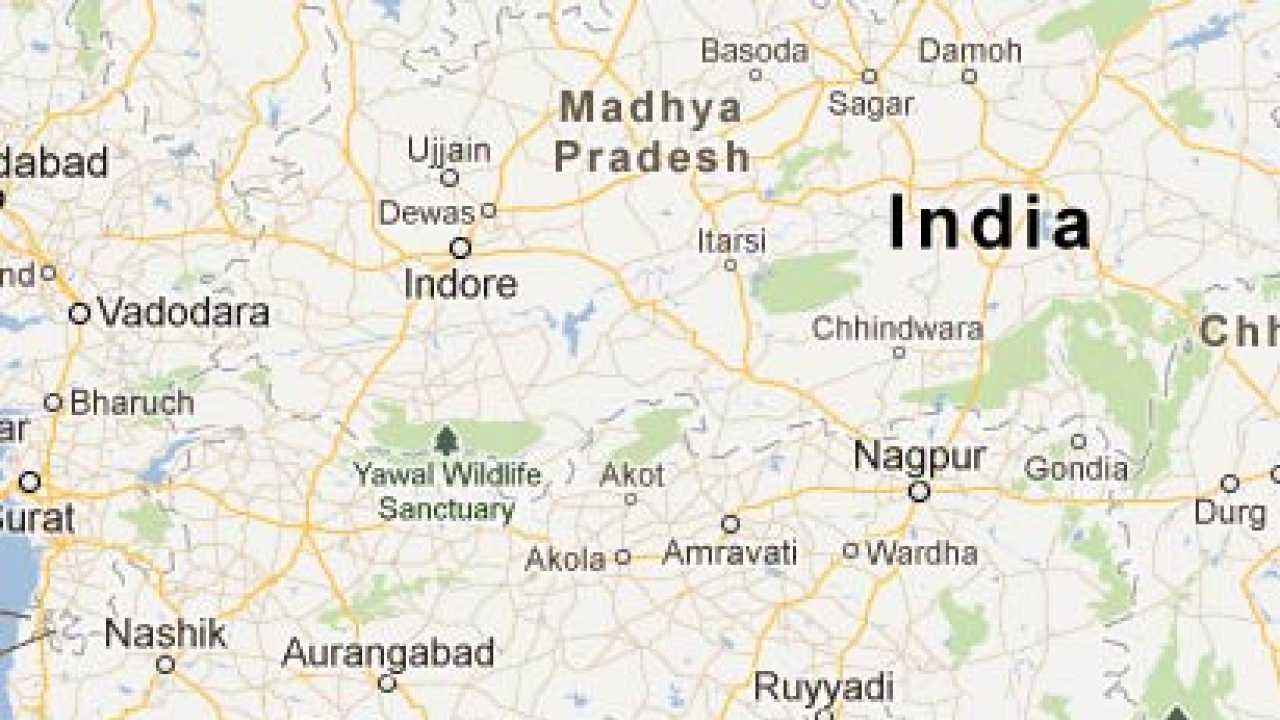 Nagpur india google map