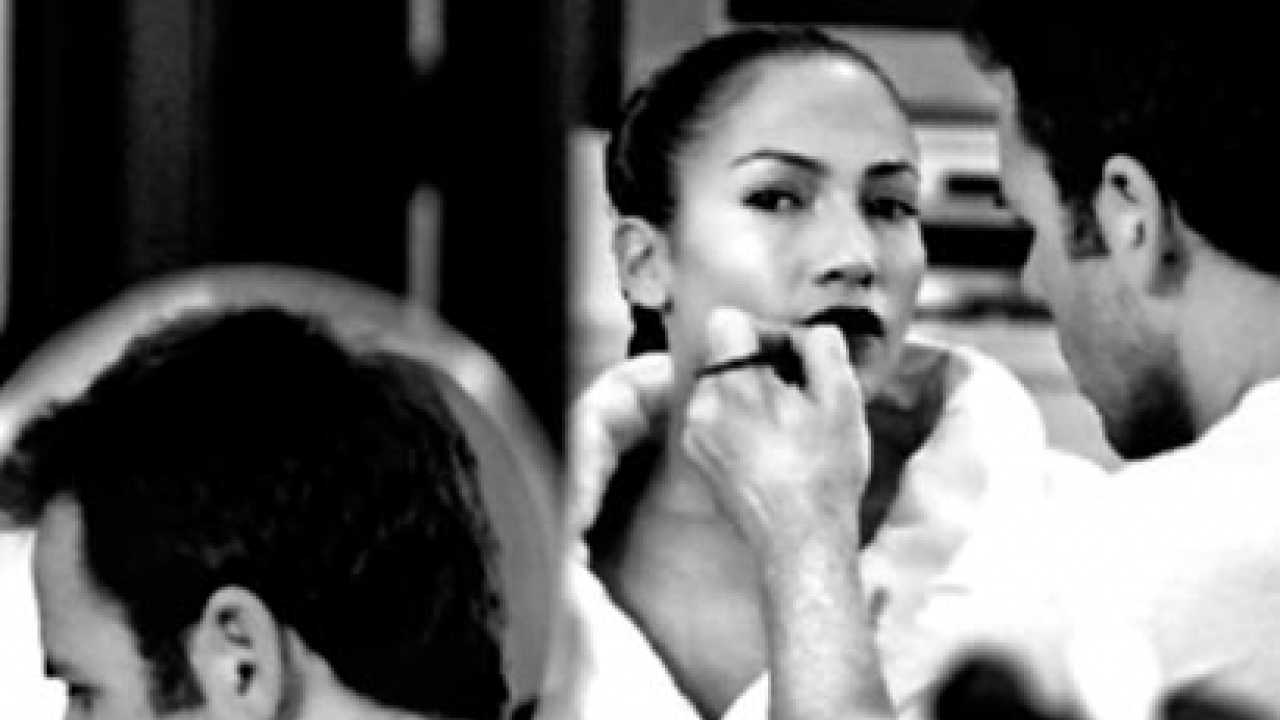 Making up the face