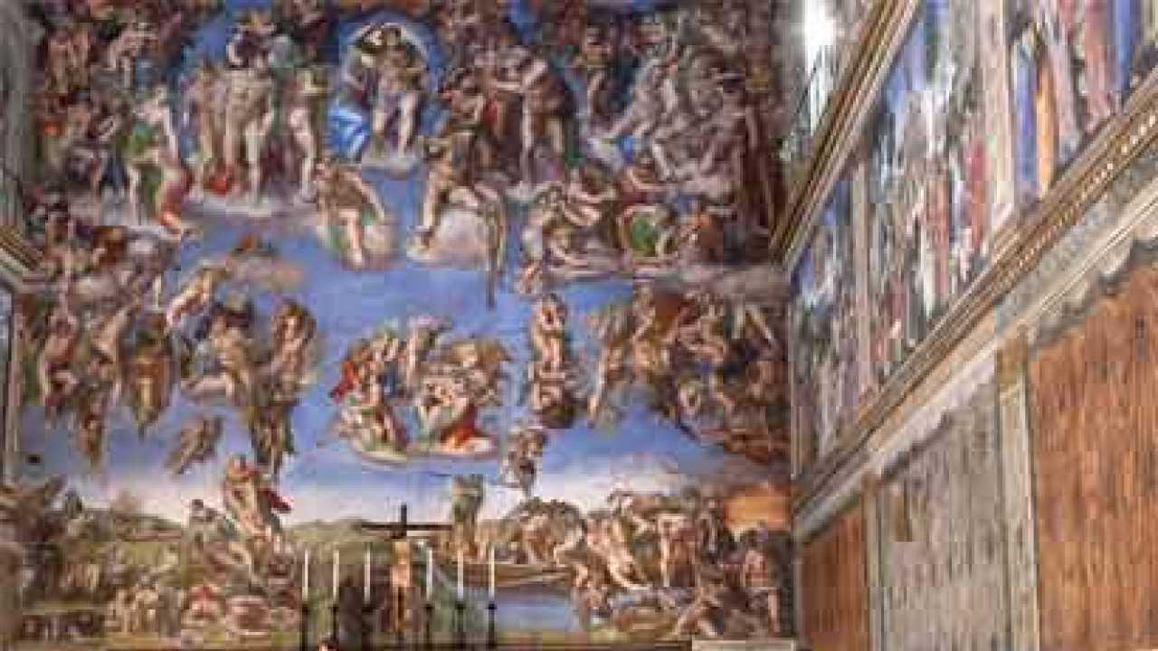 Michelangelo S Sistine Chapel Masterpieces Frame Papal Vote