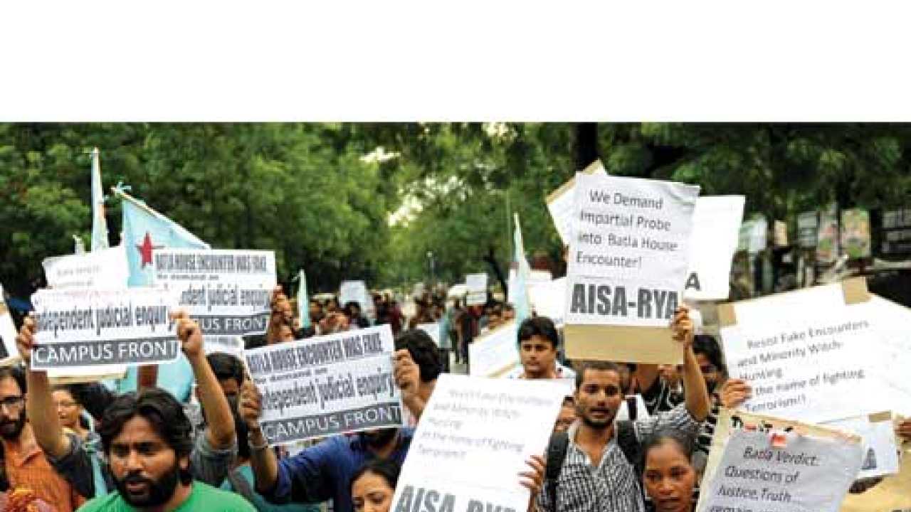 Batla case echoes at Jantar Mantar