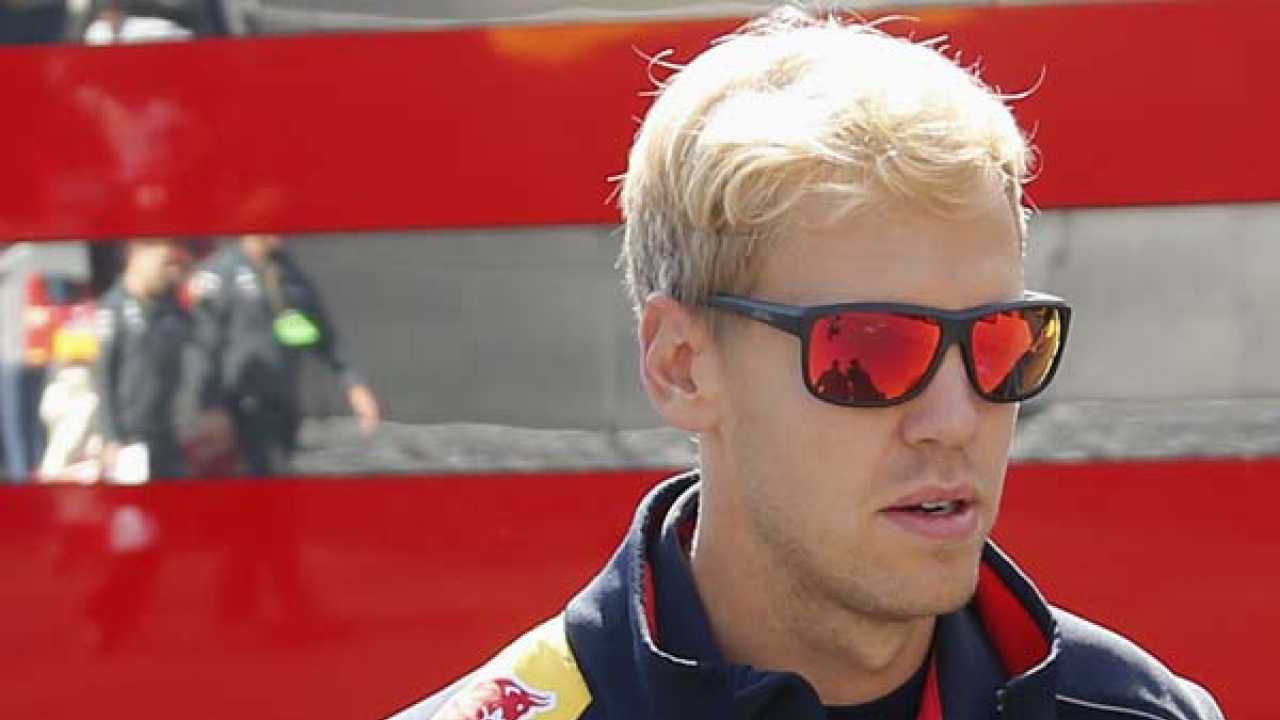 Sebastian Vettel Shows Off New Blond Look At Belgium Gp As F1 Returns After A Break