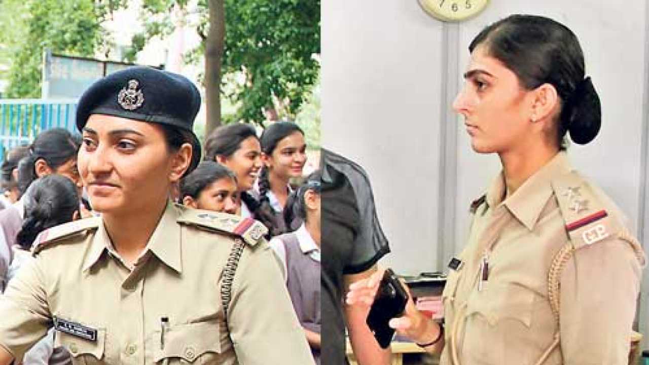 Women cops no less than their male counterparts