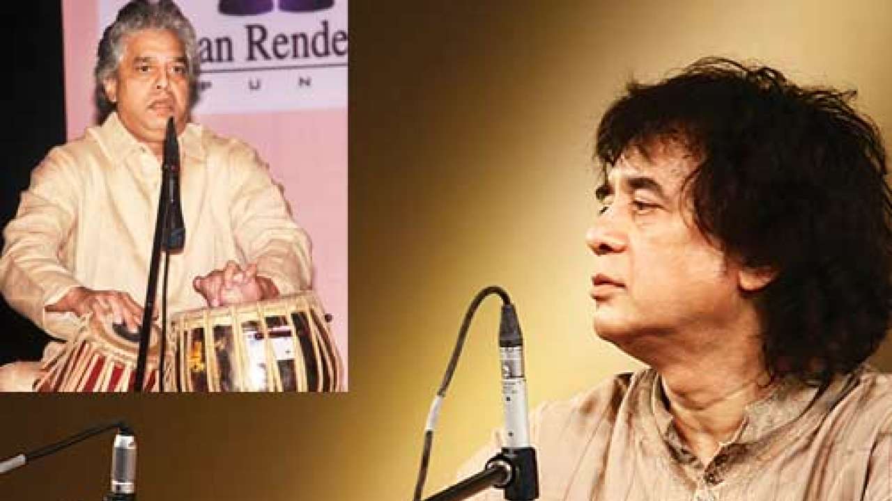 Zakir Hussain and his brother Fazal Qureshi set to steal a rare show in ...