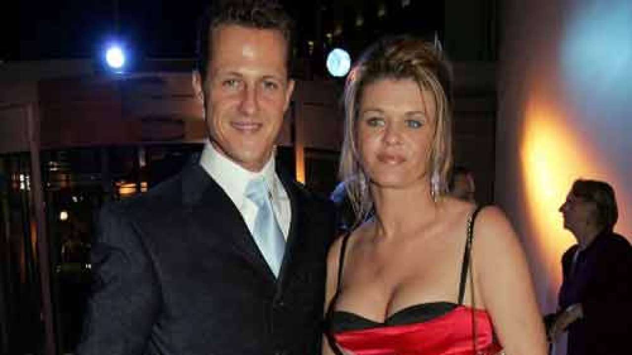 Michael Schumacher's wife Corinna places 'lucky charm' at ...