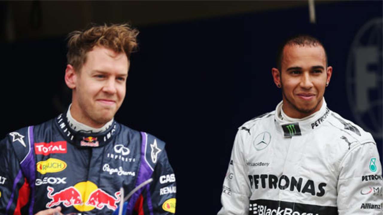 Sebastian Vettel chooses No5 while Lewis Hamilton opts for No44 as FIA ...