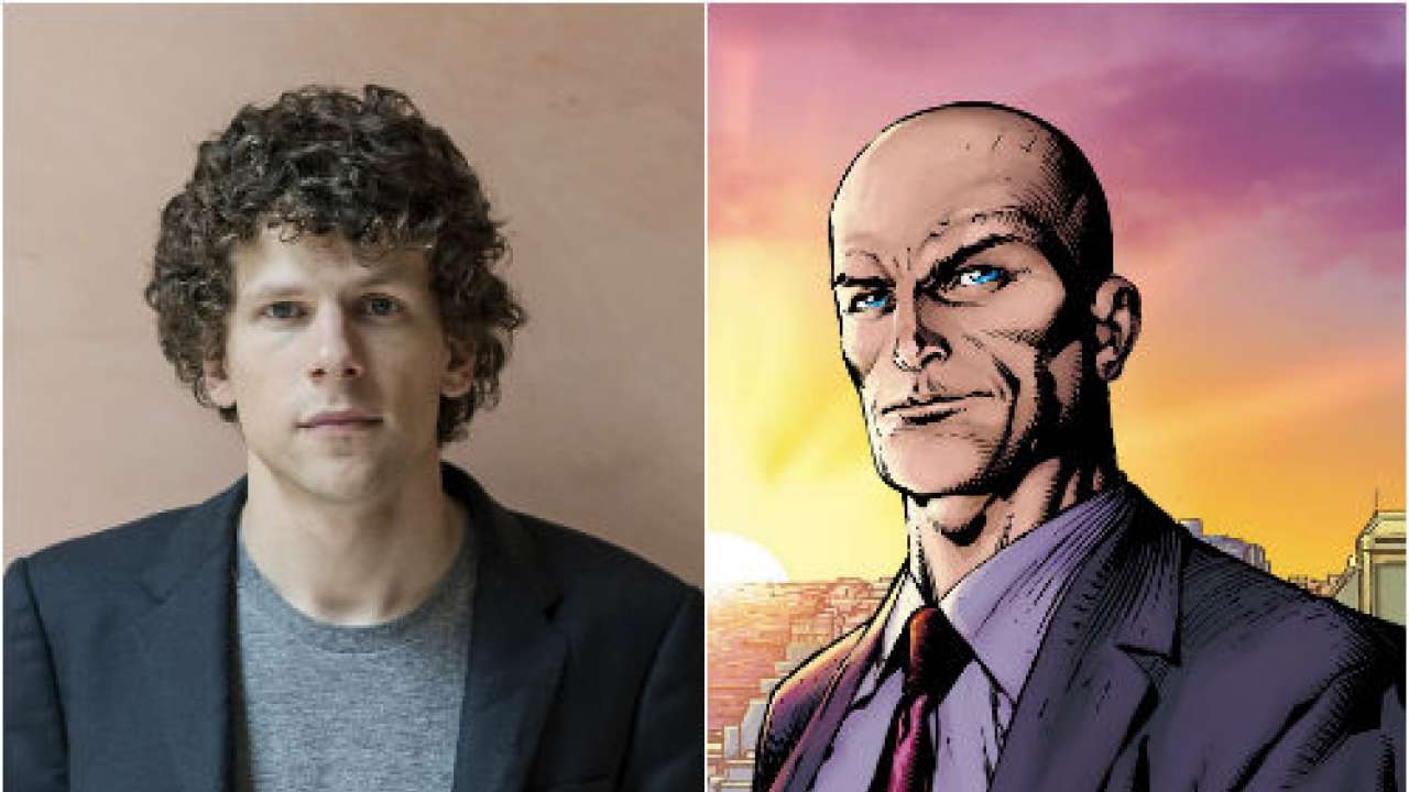 Jesse Eisenberg cast as Lex Luthor in Zack Snyder's Batman vs Superman