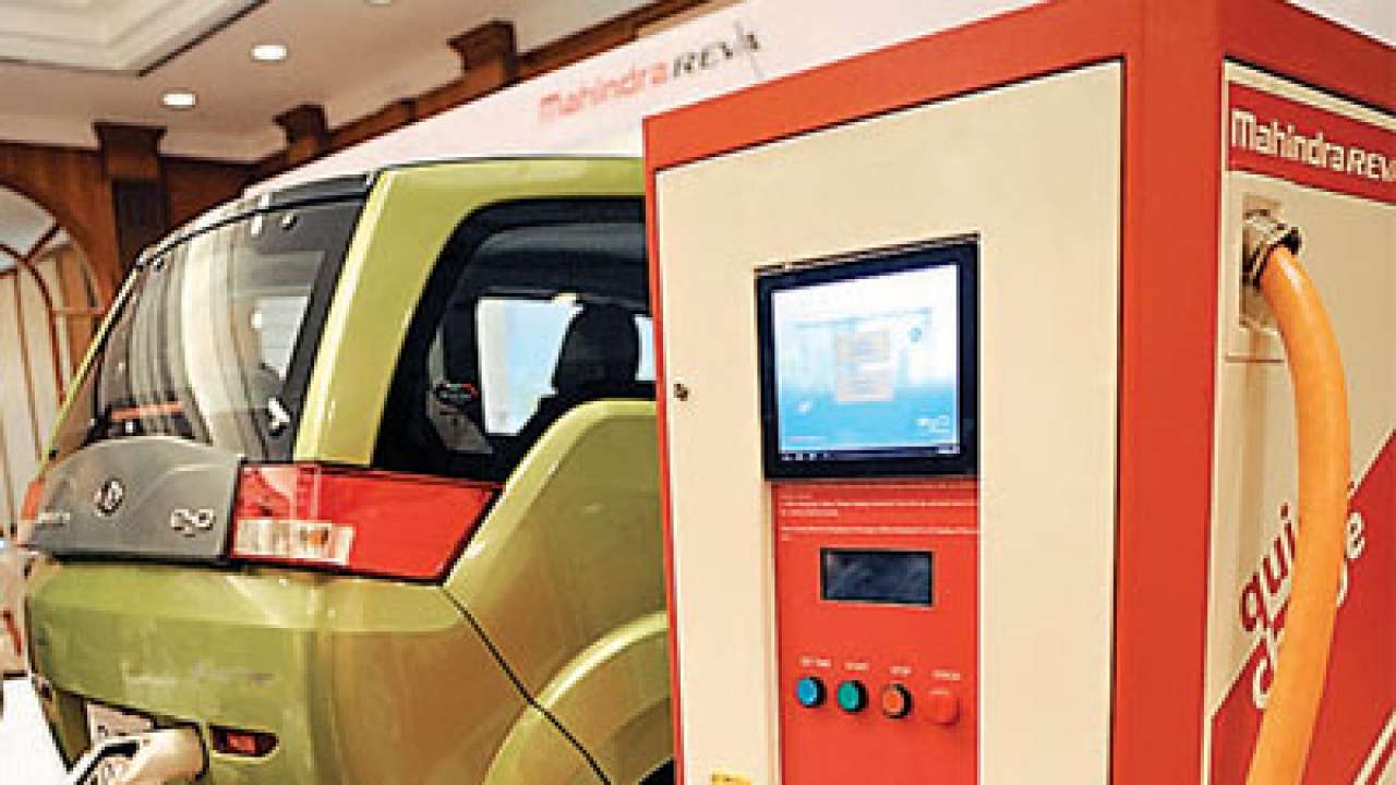 mahindra electric charging stations