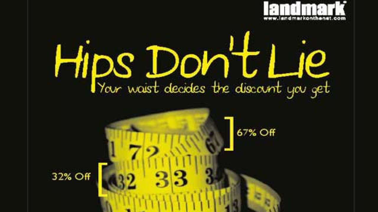 Landmark campaign Hipsdontlie offers a discount equivalent to your
