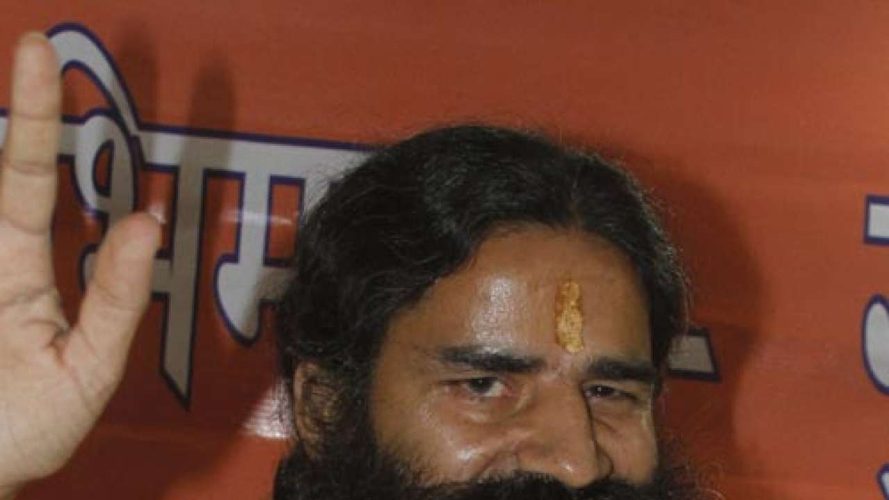 Baba ramdev accuses congress of creating anarchy