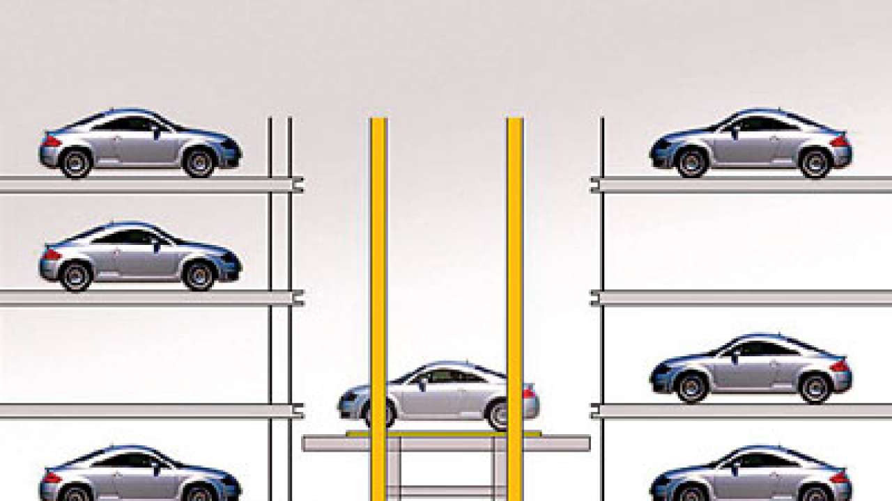 Coming soon 2 mechanised multi level parking lots in powai