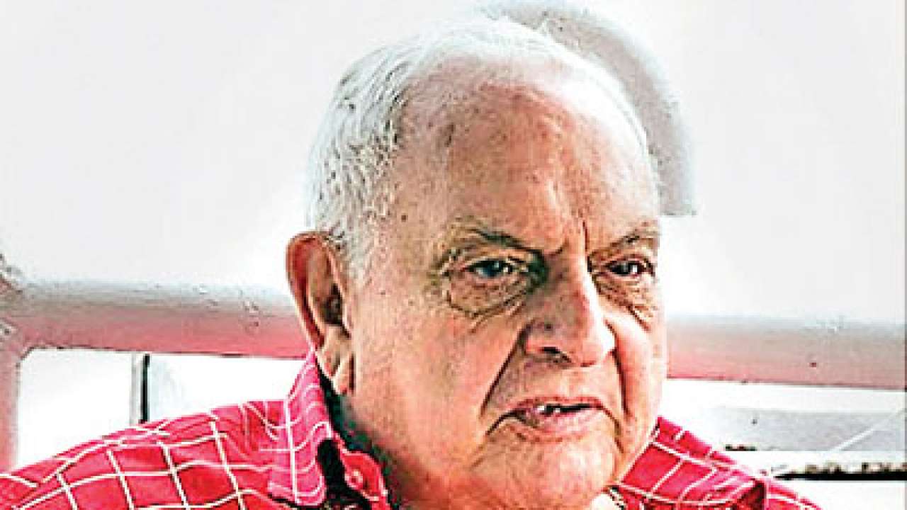 Kf Rustomji Photo Former chairman of Tata Steel Rustomji Homusji Mody passes away