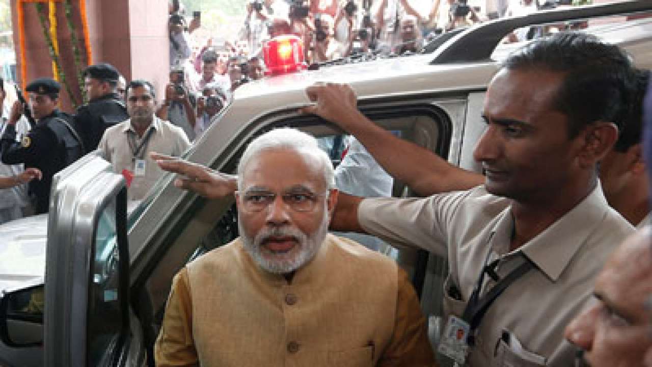 In acceptance address, narendra modi says 2014 polls is a mandate for hope