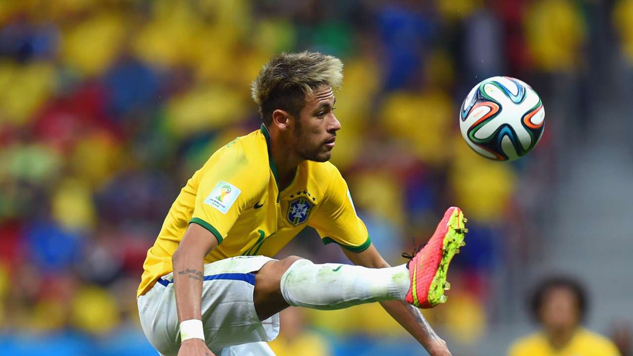 Neymar. Brazil v Cameroon, group match. FIFA World Cup Brazil 2014