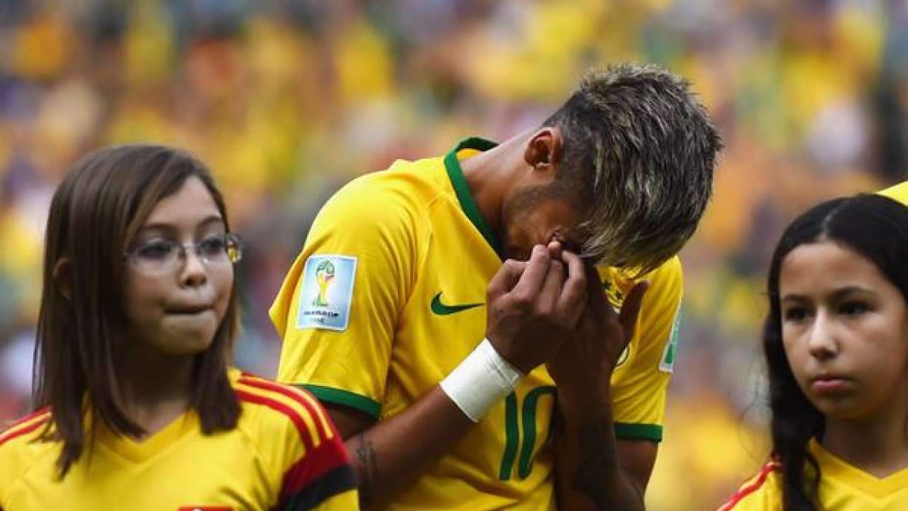 Fifa World Cup 2014 Brazil S Neymar Taken To Hospital After Injury In Match Against Colombia